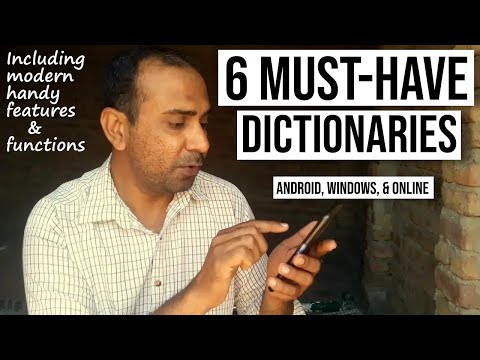 6 Must-have Dictionaries
