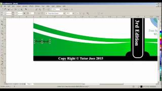 How To Create Book Cover Page In Coreldraw Tamil Part 4