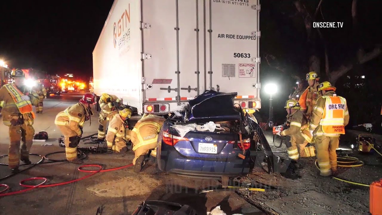 dui crash fresno Mission Viejo: DUI Crash Into Big Rig Results in Major Injuries