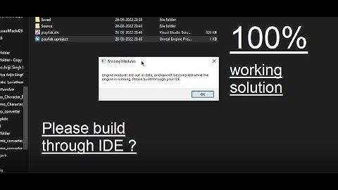 Build through IDE / error fix / CHECK DESCRIPTION FOR MORE.