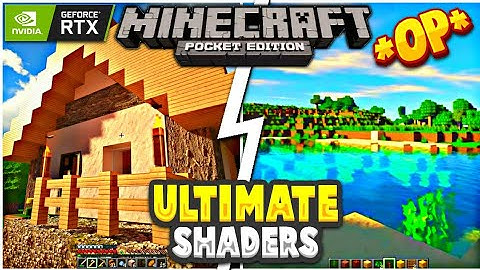 Best RTX SHADERS for MCPE | 1.17 New RTX SHADERS for Minecraft Pocket edition | Gamerstic