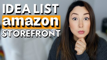 how to create an idea list on your amazon storefront | Add an Idea list to your Amazon Storefront