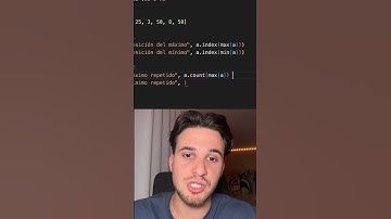 Cómo encontrar el valor máximo y mínimo en una lista en Python 📊 #programación