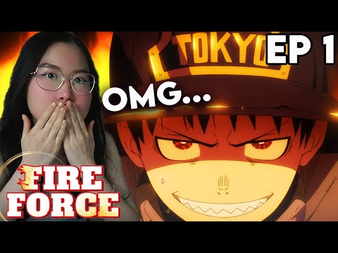 WHAT IS THIS ANIME?!! Fire Force Episode 1 REACTION!!