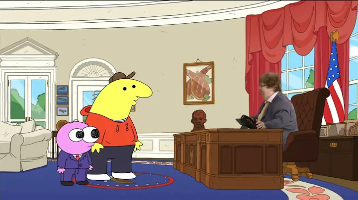 Smiling Friends | Season 2 Episode 2  Clip - President Jimble