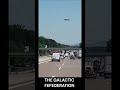 高速道上空マザーシップ#shorts