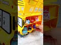 Robocar Poli School Bus Car Transporter Toys Satisfying with Unboxing &amp; Review Toy ASMR