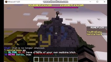 Bow Glitching On Mineplex Weekend Brawl