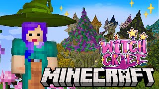 A Whole New MAGICAL World ✨ | Ep1 | Minecraft Witch Craft SMP screenshot 3