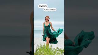 Flowing dress on a beach photos✨ #posing #howto #photography #fashion