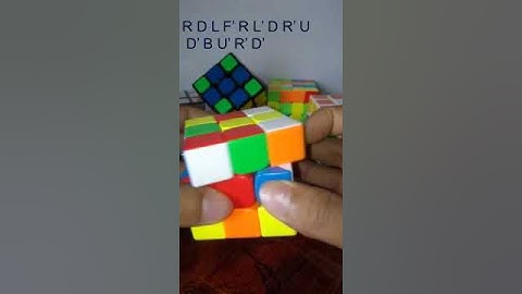 Black Mamba Pattern! - 3x3 Rubik