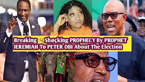 Breaking Shking PROPHECY By PROPHET JEREMIAH Peter...