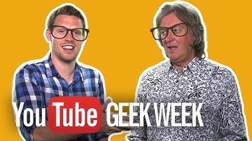 Geek Week | When James May met Greg Foot at YouTube HQ | Head Squeeze