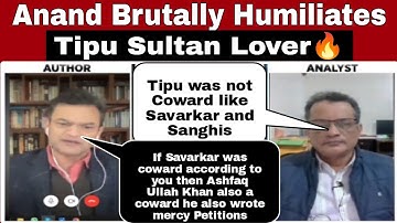 Anand Ranganathan Brutally Humiliates Tipu lover | Indic Spark