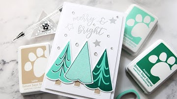 Ink Layering & Heat Embossing: Reverse Confetti STAMPtember® 2022 Exclusive