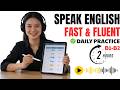 Speak English Fluently Faster: Daily Listening Practice for Intermediate Learners (B1-B2 Level)