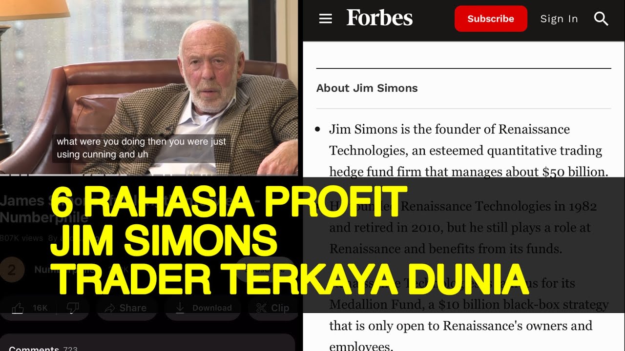 6 RAHASIA JITU JIM SIMONS Kuasai Forex ! - YouTube
