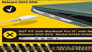 IBENZER Compatible with 2023 2022 M2 MacBook Pro 13 Inch Case 2021-2016 M1 A2338 A2289 A2251 A2159