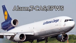 MD-11 Alarms,T-CAS and GPWS Gpws
