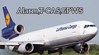 MD-11 Alarms,T-CAS and GPWS