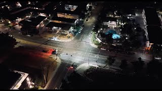 Hyperlapse - Intersection at night