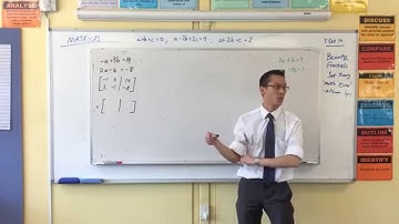Introduction to Matrices (3 of 3: Example & Key Advantages)