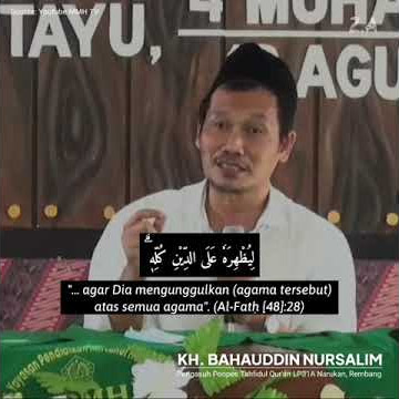 Gus Baha : Terus berbuat baik. Morning Spirit.