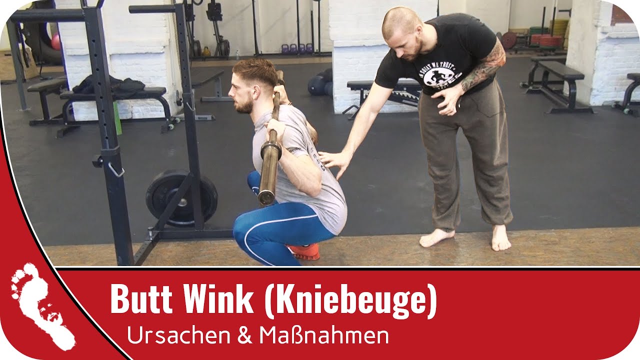 Kniebeugen (Squat) | Butt Wink - Wie schlimm ist er? | How to fix?