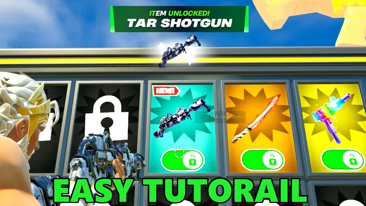 TAR SHOTGUN LOCATIONS LOCATIONS | 1V1 WITH EVERY GUN 6155-1398