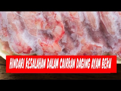 Video: Bisakah Anda membekukan ayam yang sudah dimasak?