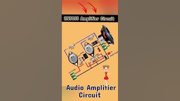 2n3055 or mj2955 audio amplifier circuit 🤔 #shortfeeds #shortcircutsvideo #electronic