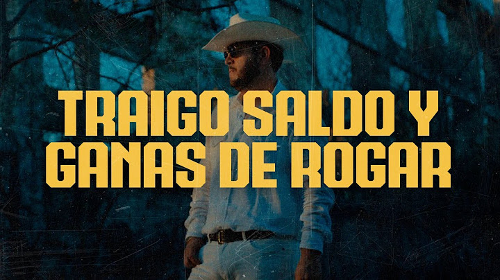 Eden Muñoz - Traigo Saldo y Ganas de Rogar (Letra)