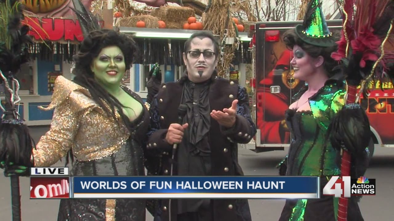 Worlds of Fun celebrates Halloween Haunt YouTube