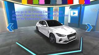 How to unlock the Bentley car in 3d driving classes