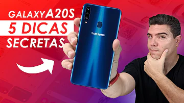 Como colocar marca d'água no a20s?