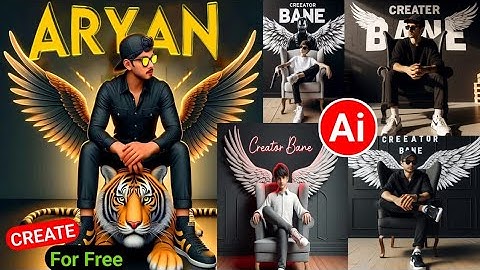 How to create 3D AI Attitude Boy & Girl Images | Viral photo editing |Bing AI image creator tutorial