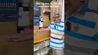 #new #supernova #big #telescope 130-650 az unboxing,installation #indiatelescopeshop #shorts
