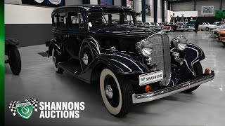 1933 Buick Straight 8 Series 50 Model 57 Sedan - 2023 Shannons Summer Timed Online Auction