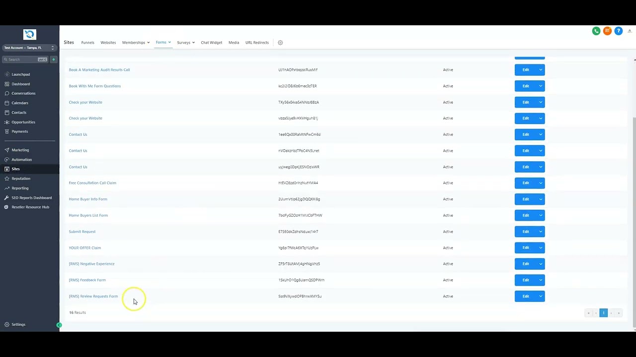 How to Edit the Negative Feedback Form in GoHighLevel