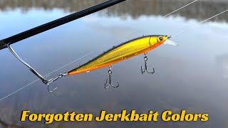 Don’t Sleep On These Forgotten Jerkbait Colors!