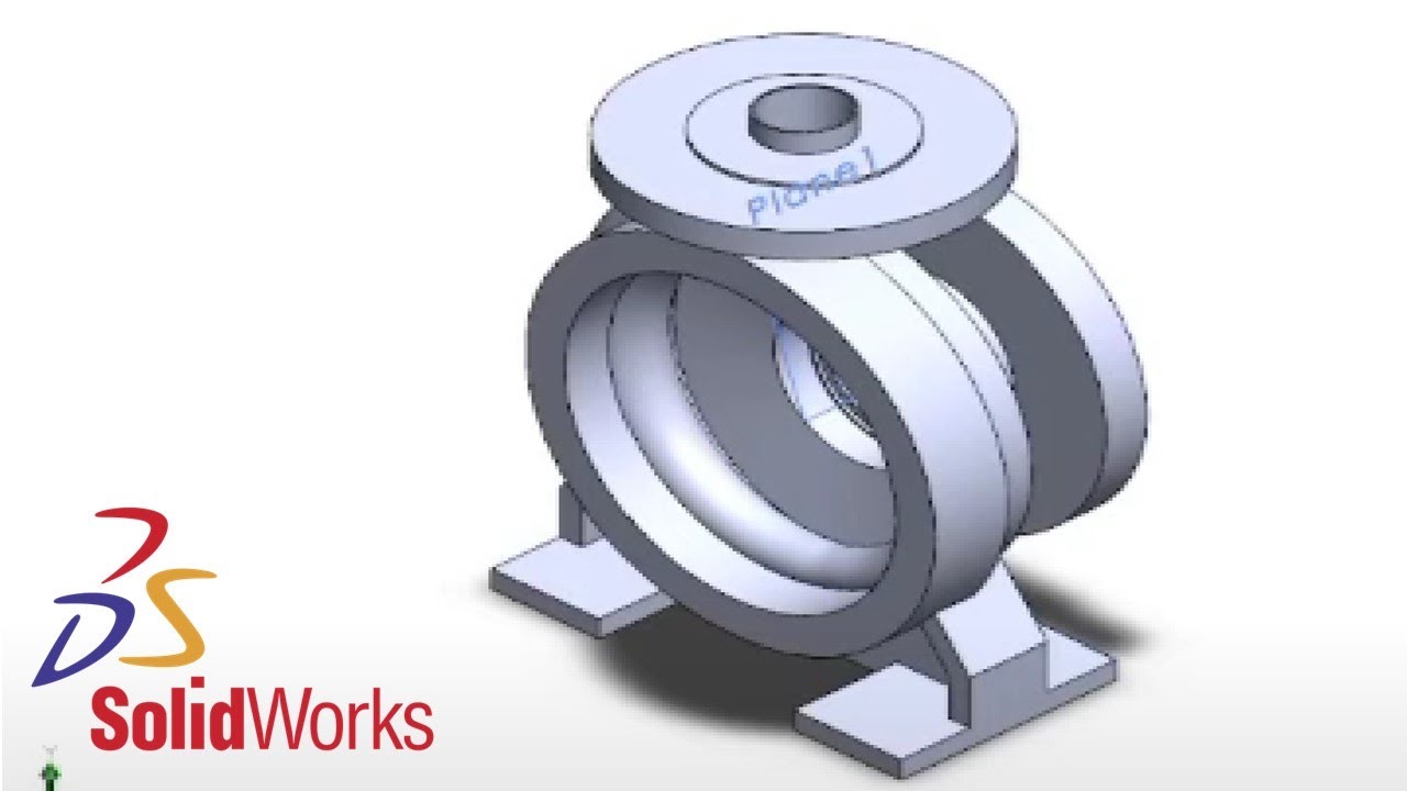 Solidworks Rope Pump Design CENTRIFUGAL PUMP design using SolidWorks - YouTube