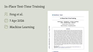 In-Place Test-Time Training: Enabling Continual Adaptation in LLMs Profile