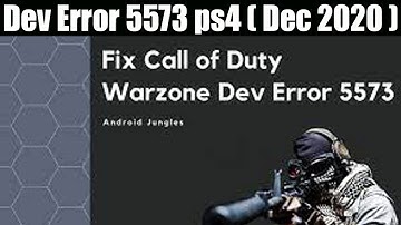 Dev Error 5573 ps4 (Dec 2020) Why is Everyone Getting This Error? | Scam Adviser Reports