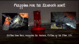 What Does it Take to Hunt Sea Ducks in the Ocean? Behind the Scenes Setup in the Duck Boat!
