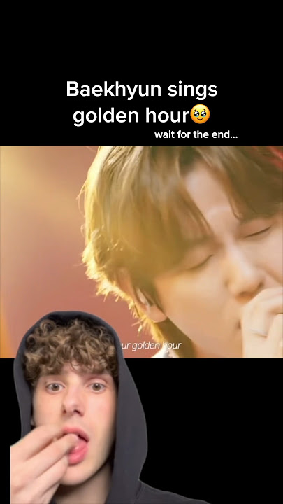 Baekhyun from EXO sings ‘golden hour’ by JVKE🤍 #jvke #goldenhour #baekhyun #exo #baekhyunee_exo