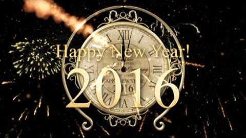 New Year Countdown Clock 2016 After Effects Template