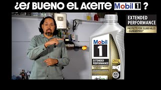 Prueba de durabilidad y desempeño a Mobil 1