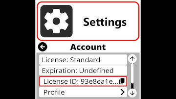 Settings - Account Tutorial