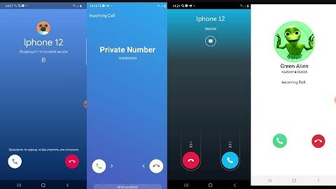Incoming Call BiP Messenger , Google Duo Video Calling , Galaxy vs Redmi vs LG vs IPhone