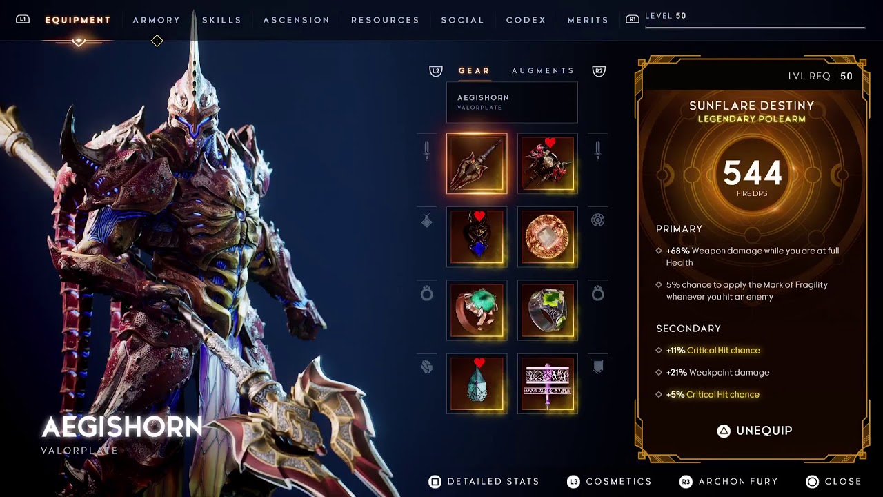 Godfalls new update Testing it out